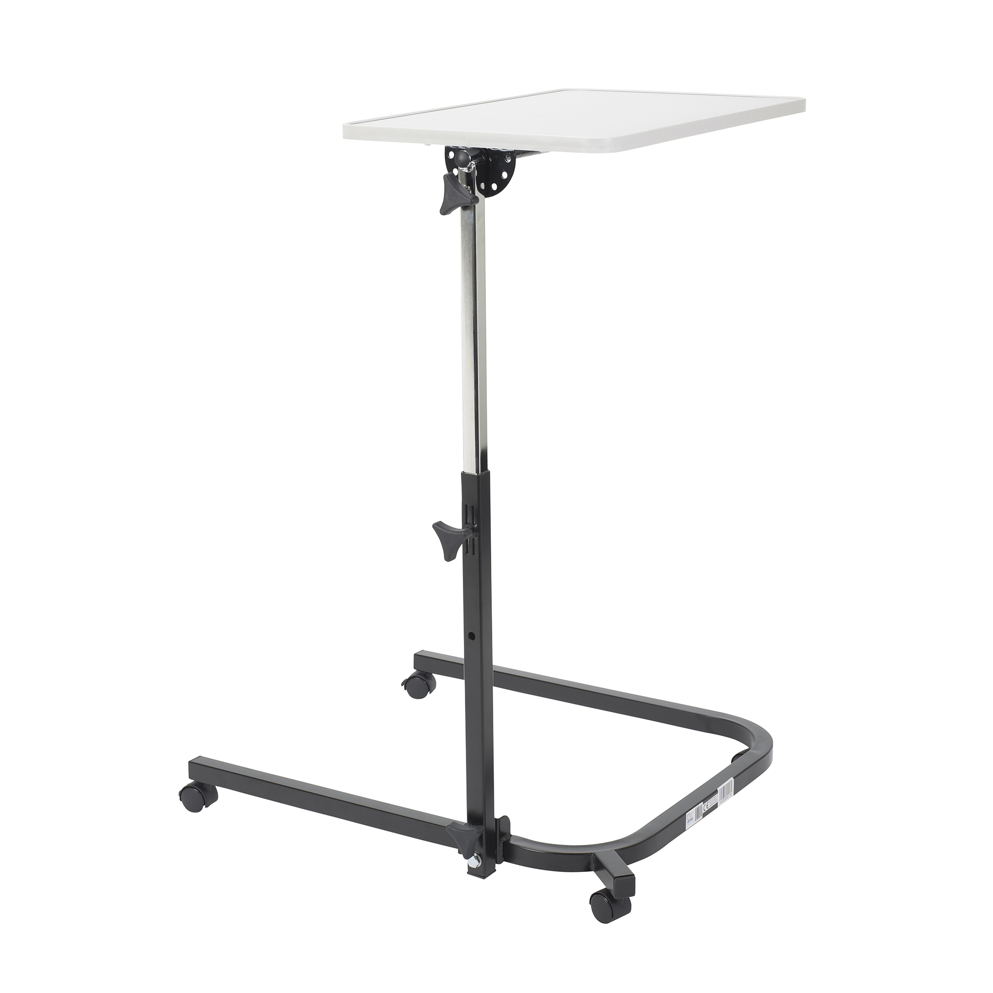 Drive Medical Pivot and Tilt Adjustable Overbed Table - Image 2