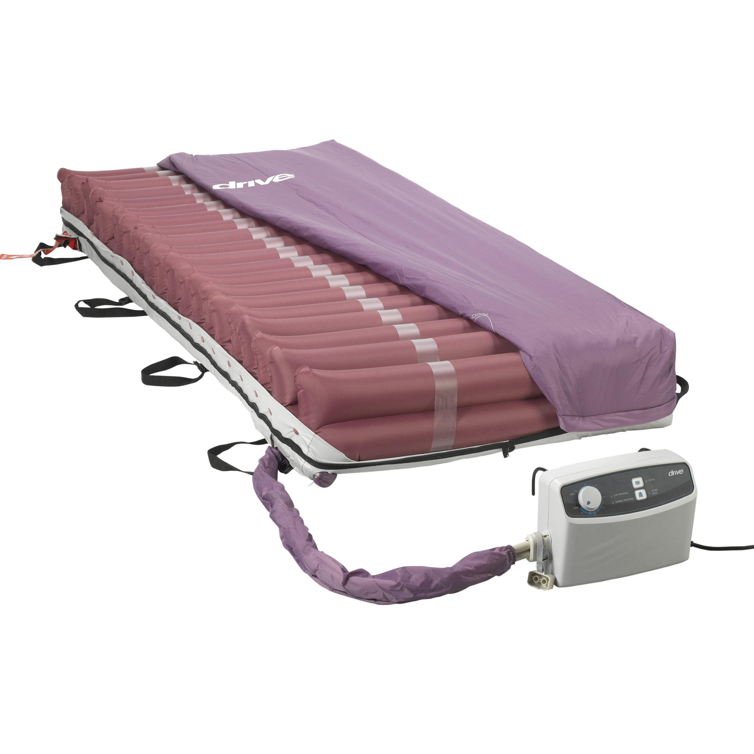 Drive Medical Med-Aire 8" Alternating Pressure and Low Air Loss Mattress System - Image 2