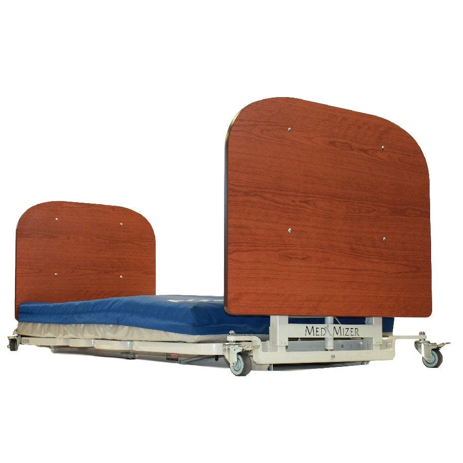 Med-Mizer Hi-Lo AllCare Low Hospital Bed Set - Image 3