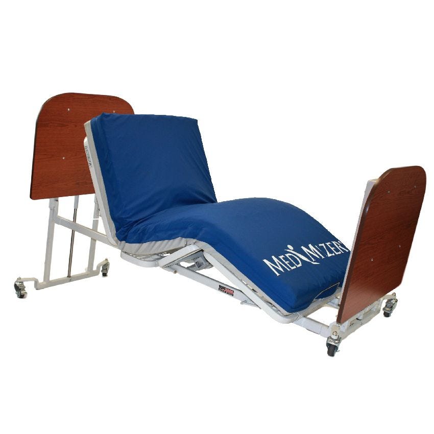 Med-Mizer Hi-Lo AllCare Low Hospital Bed Set - Image 5