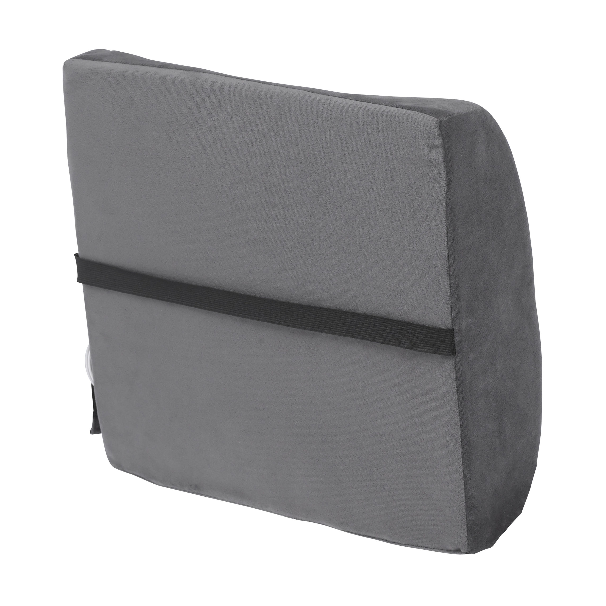 Drive Medical Comfort Touch Heated Lumbar Support Cushion - Image 3