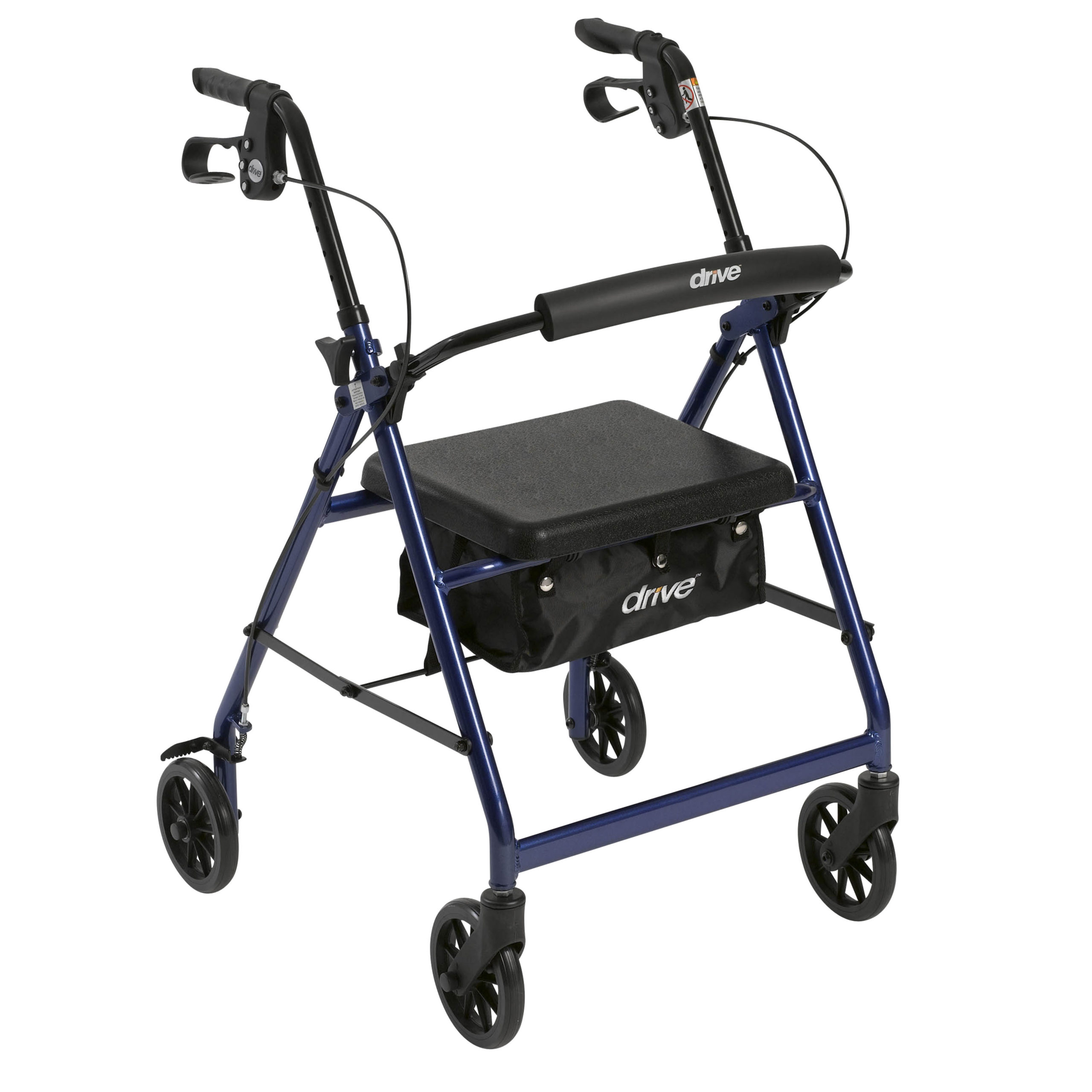 Drive Medical Aluminum Rollator Walker - Image 3