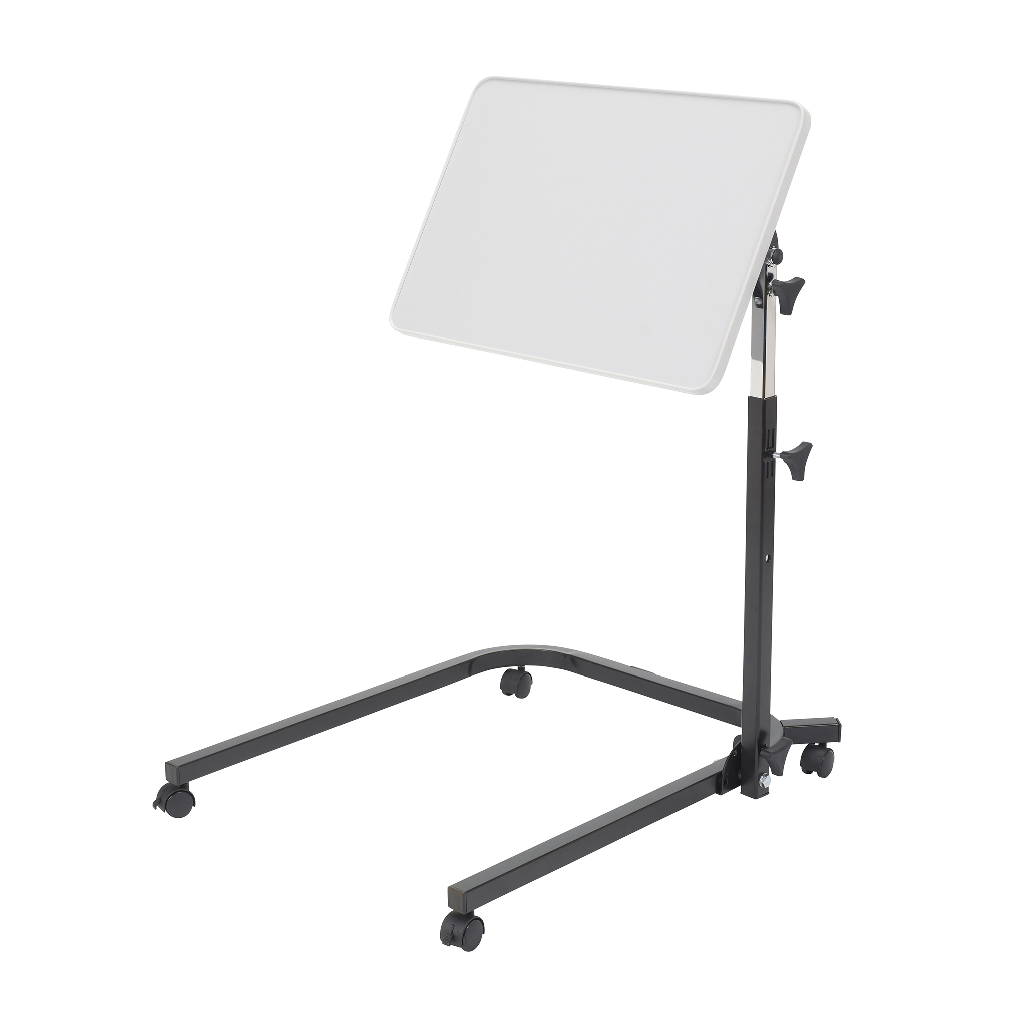 Drive Medical Pivot and Tilt Adjustable Overbed Table - Image 3