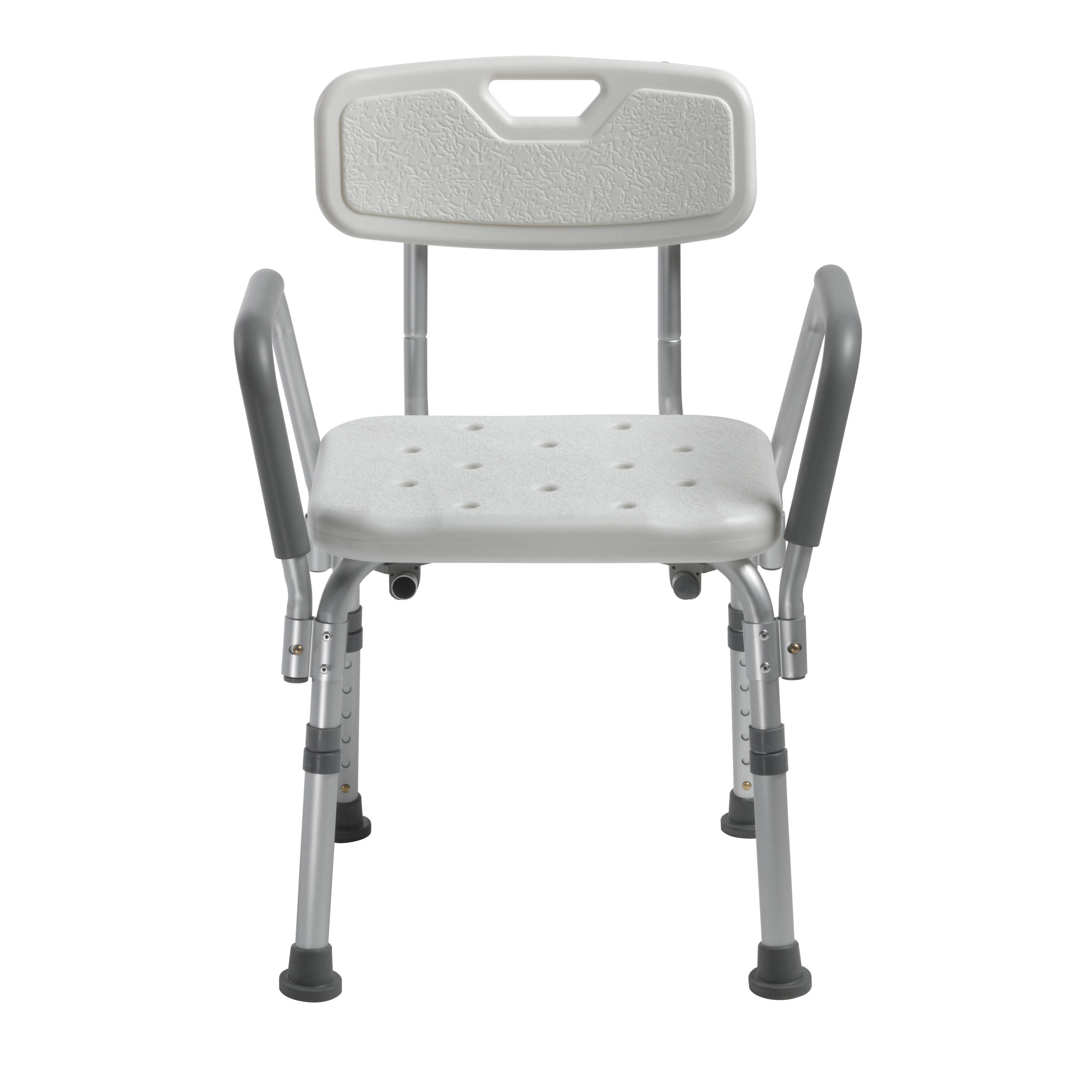Drive Medical Shower Chair with Back and Removable Padded Arms - Image 2