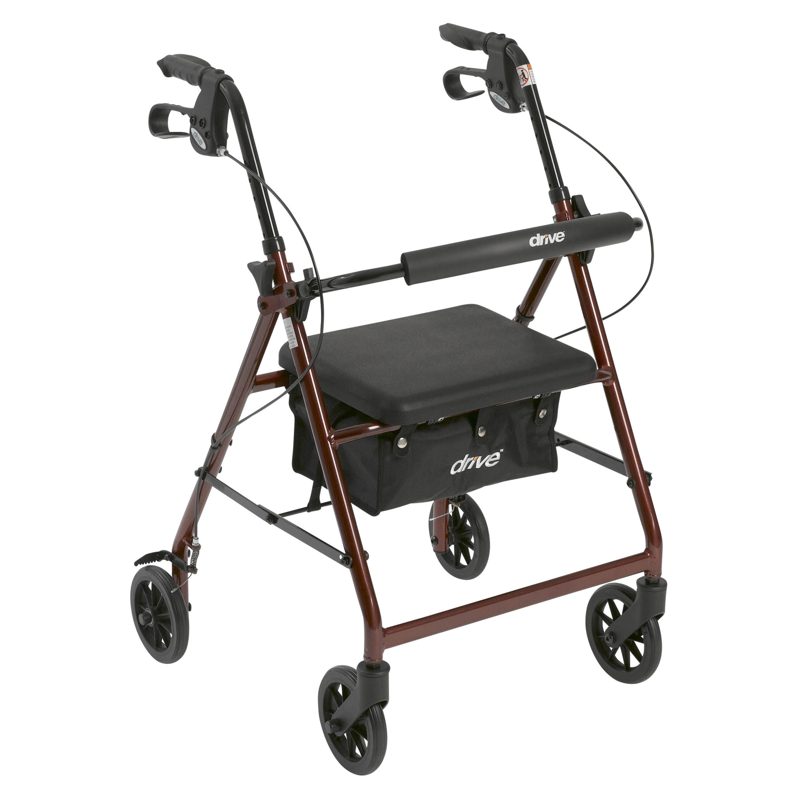 Drive Medical Aluminum Rollator Walker