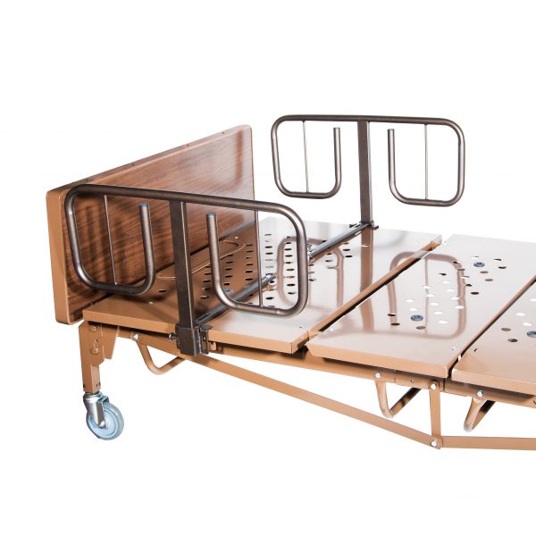 Drive Medical Full Electric 54-Wide Bariatric Hospital Bed - T Rails