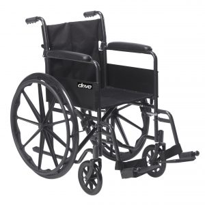 Drive Medical Silver Sport 1 Wheelchair