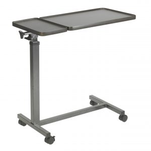 Drive Medical Tilt-Top Split Overbed Table