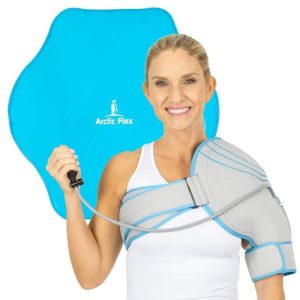 Compression shoulder Ice Wrap