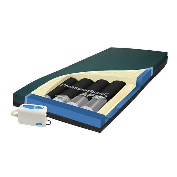 Span America PressureGuard APM2 Alternating Pressure Lateral Rotation MattressureGuard APM2 Alternating Pressure Lateral Rotation Mattress