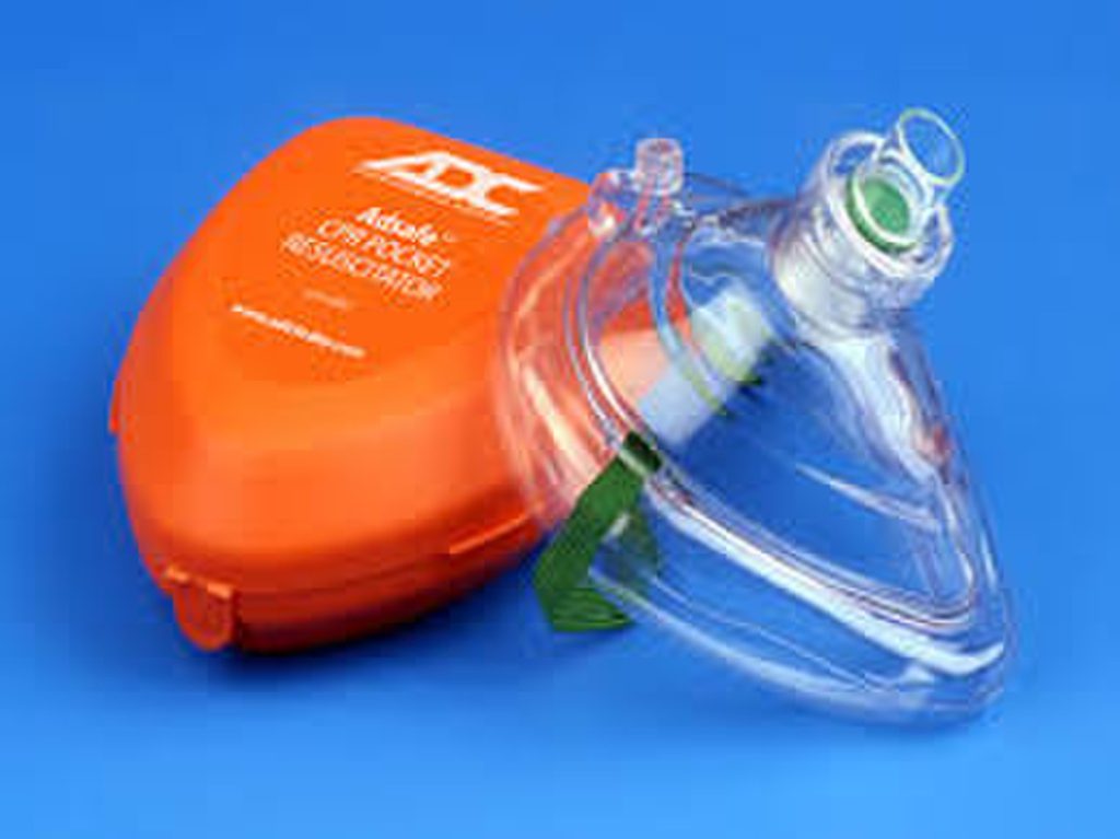 Adsafe CPR Pocket Mask With Storage Case