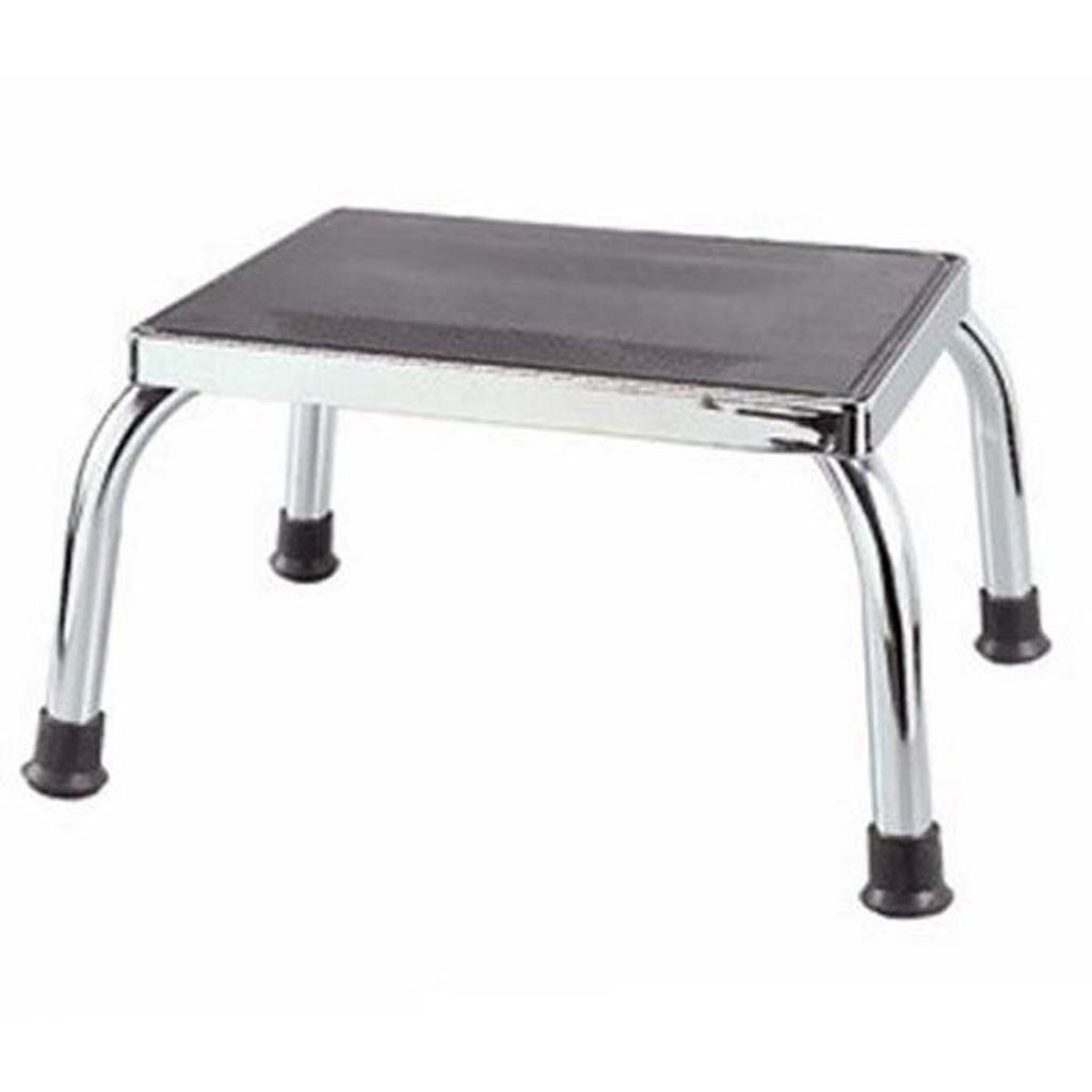 Chrome Heavy Duty Step Stool