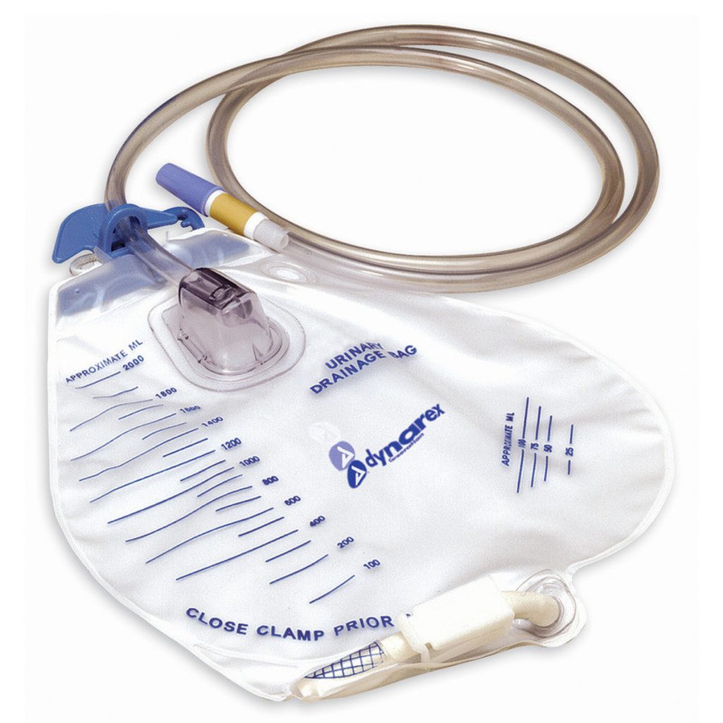 Dynarex 2000 ML Urinary Drainage Bags