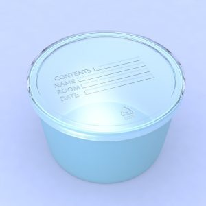 Denture Cup With Lid