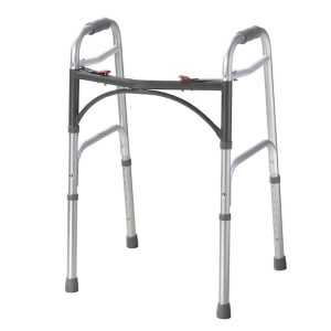 Drive Medical Deluxe Two Button Folding Walker